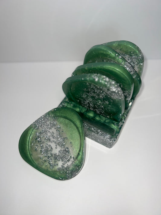 Sea Green Coaster Set