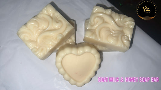 Goat Milk Honey Men Scented Soap