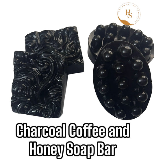 Charcoal Coffee Soap Bar